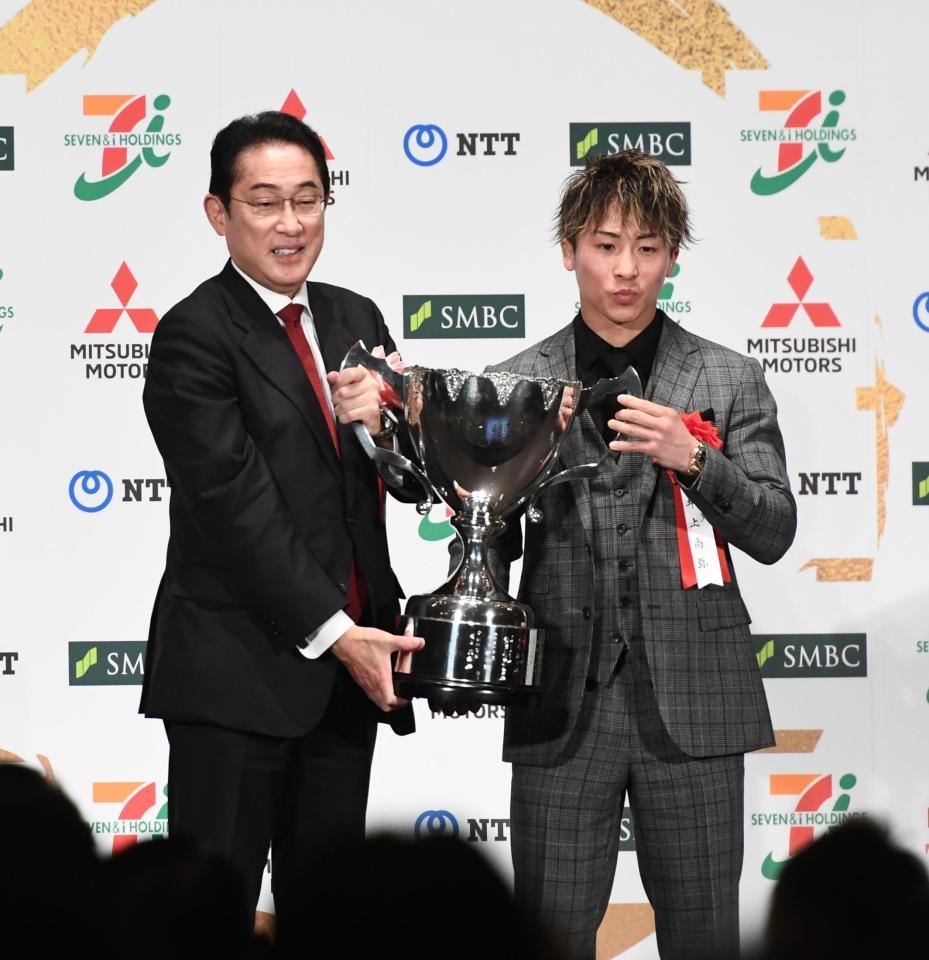 ボクシング 井上尚弥が日本プロスポーツ大賞を受賞「大変光栄。より