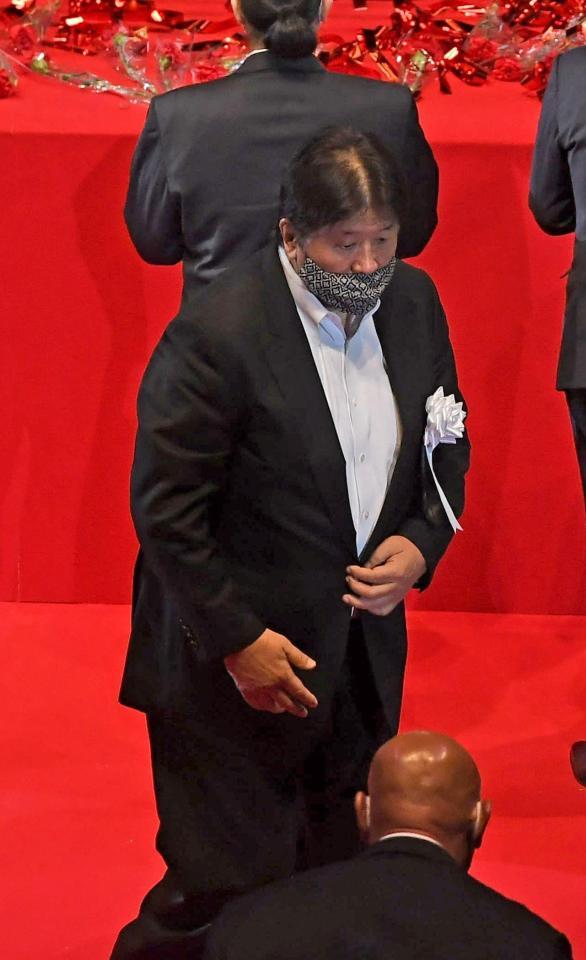 　お別れの会に参列した前田日明