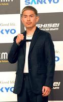 　ジョシュア・フランコとのリマッチへの覚悟を語った井岡一翔（撮影・佐藤厚）