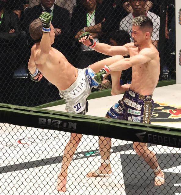 クレベル戦に続き連敗の前王者・牛久絢太郎 朝倉未来は「強かった