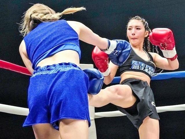 歯科衛生士タレントの志築杏里が格闘技初勝利「もっと強くなります」/ファイト/デイリースポーツ online