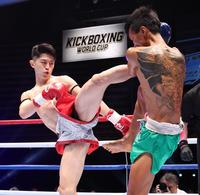 ムエタイ3団体統一王者 吉成名高が1ラウンド秒殺 22連勝/ファイト