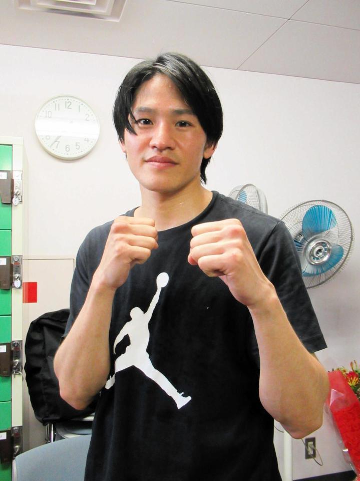 　陸上短距離の元日本代表からプロボクサーに転身した木村淳