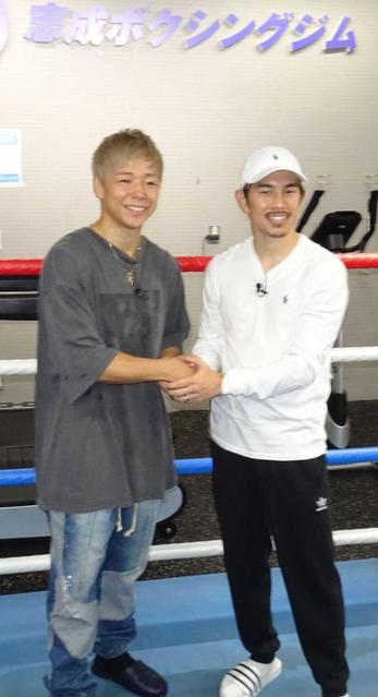 井岡一翔「武尊らしく突き進んで」　武尊「勝って次につなげて」　スター同士のエール交換