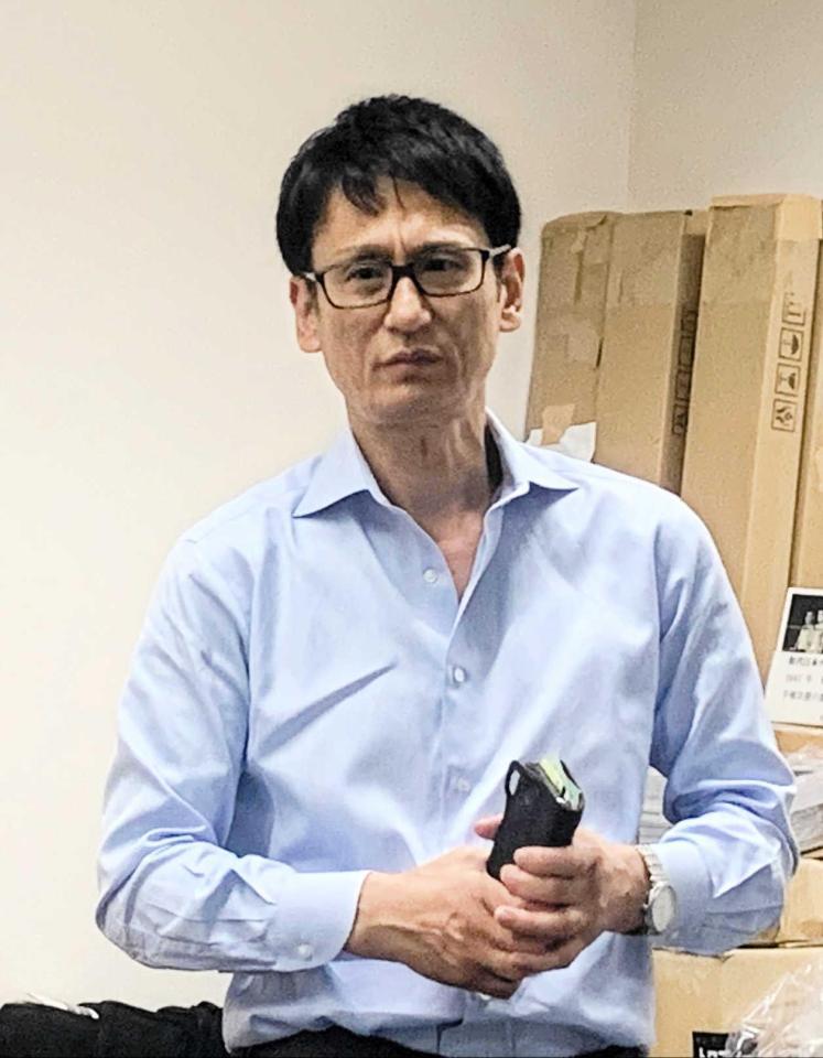 　井岡の大麻成分検出問題について説明するＪＢＣの安河内事務局長