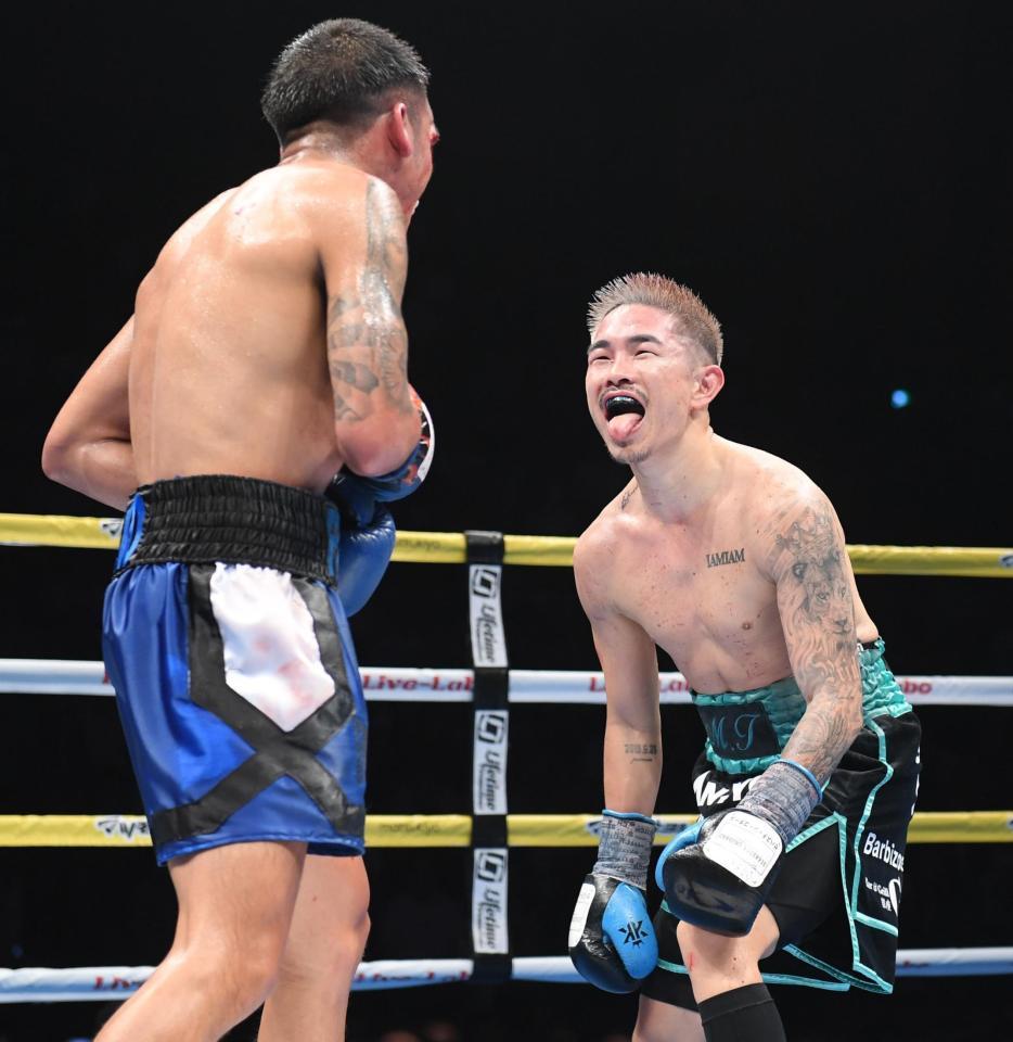 喧噪の中、王座奪取の井岡一翔 覚悟の打ち合い「腹くくって」 大麻騒動