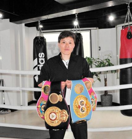 　自身プロデュースのボクシングジム「ＬＯＶＥ　ＷＩＮ」で女子のパイオニアとしてのボクサー生活を振り返った多田悦子