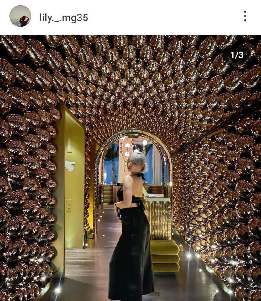 　清水ゆりのインスタグラム（＠ｌｉｌｙ．＿．ｍｇ３５）から