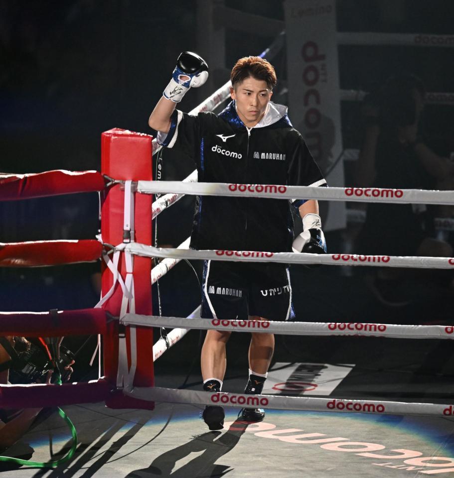 井上尚弥 バンテージ巻く姿が異例の中継 試合前から神経戦 フルトン