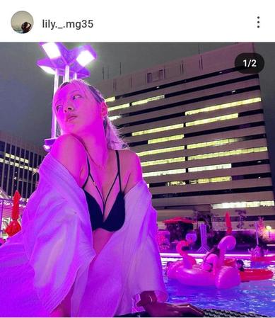 　清水ゆりのインスタグラム（ｌｉｌｙ．＿．ｍｇ３５）