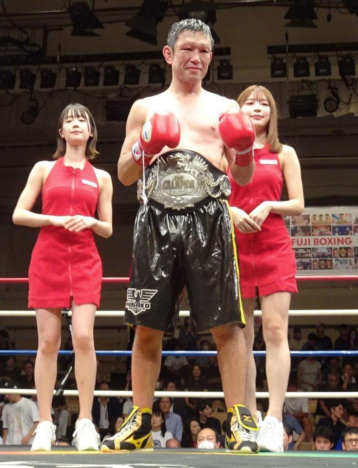 38歳の出田裕一 日本スーパーウエルター級初防衛に成功/ファイト/デイリースポーツ online