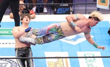 「Ｇ１　クライマックス」初出場予選敗退のノア・清宮　天山広吉に意地の変型シャイニング・ウィザード決める