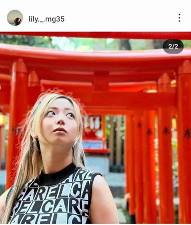 清水ゆりのインスタグラム＠ｌｉｌｙ．＿．ｍｇ３５から