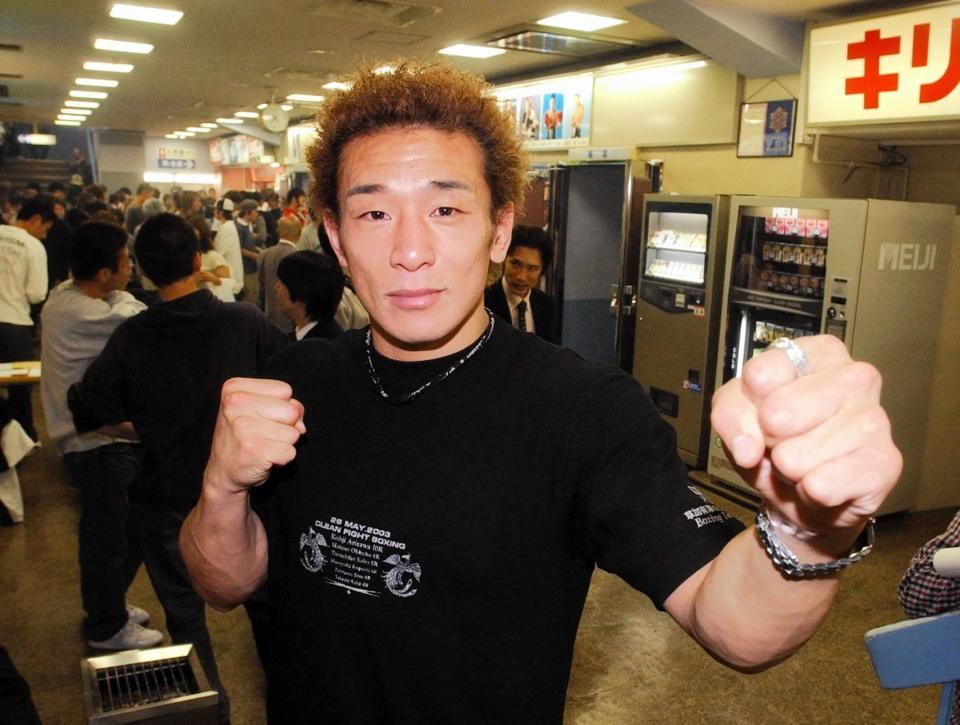 現役時代の川崎タツキ（０３年）