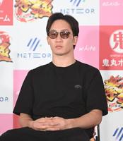 　前日会見に登場した朝倉未来ＣＥＯ（撮影・堀内翔）