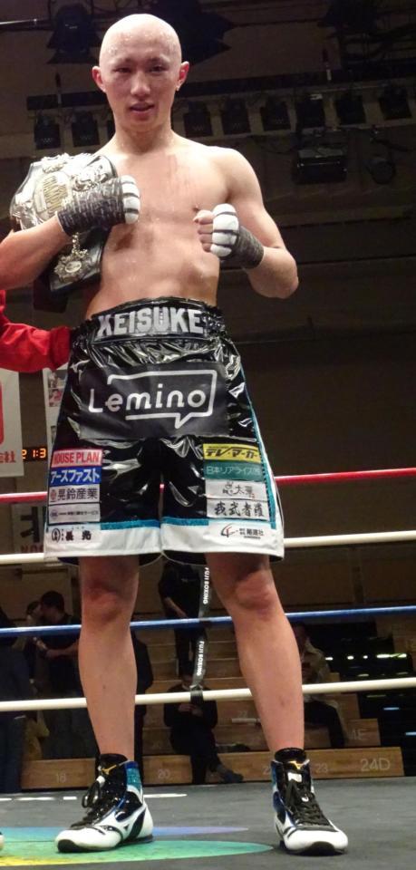 　ＷＢＯアジアパシフィック王座を返上した松本圭佑（大橋）