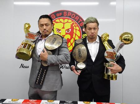 新日本プロレス１・４東京ドーム大会　ＩＷＧＰタッグ・ＳＴＲＯＮＧ無差別級タッグ選手権にＹＯＳＨＩ－ＨＡＳＨＩ・後藤洋央紀が出場