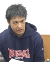 　試合後に思いを明かす赤井英五郎