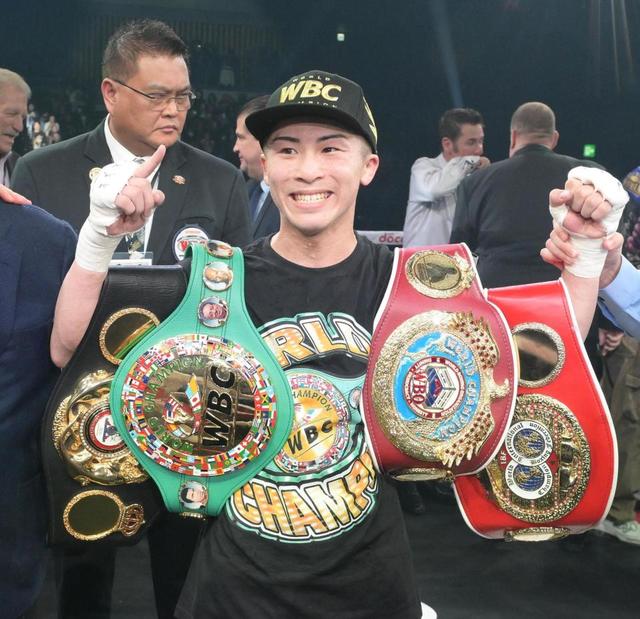 井上尚弥 今後はSバンタム級防衛ロードの意向 次戦は5月“悪童”ネリ戦