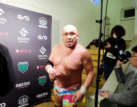 　無言で控え室に直行する藤田和之