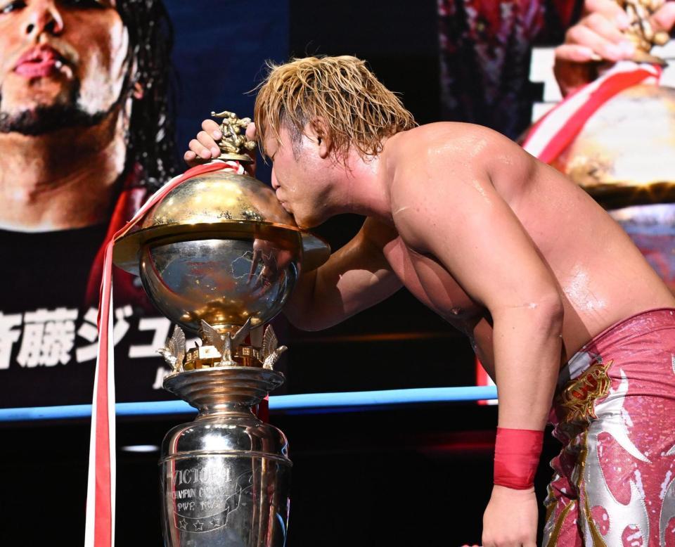 　優勝した宮原健斗