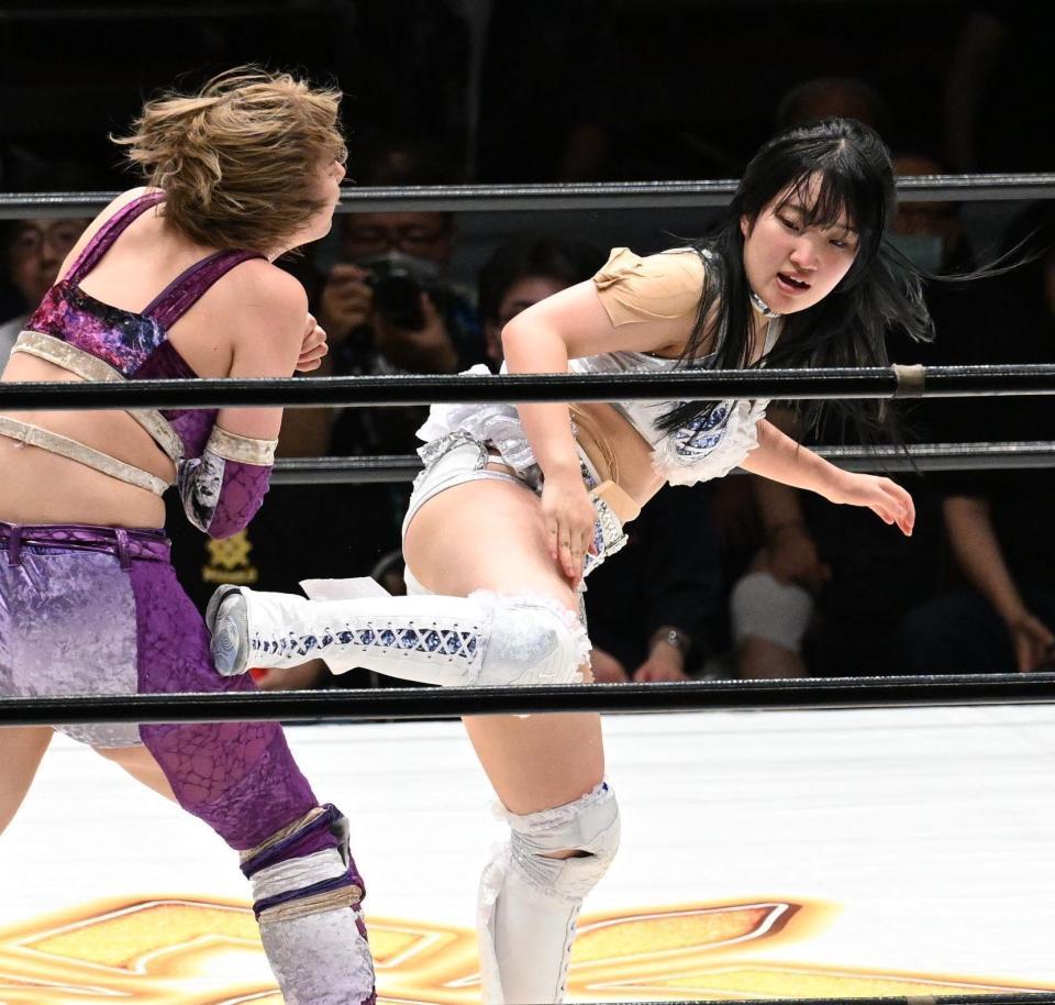 女子プロレス　マリーゴールド　田中きずな　非売品　Tシャツ　新品未開封 田中稔・府川唯未夫妻の娘・田中きずな マリーゴールド初戦「リングの