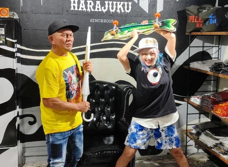 超レア　ウナギサヤカ　鈴木みのる　W直筆サイン入りポートレート 明日11/19新宿FACEで開催するウナギサヤカ「殿はご乱心」会場売店なて