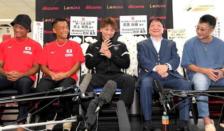 井上尚弥　グッドマン、アフマダリエフとは「どっちともやる」中谷潤人戦は弟・拓真の「壁がデカいんじゃないか」