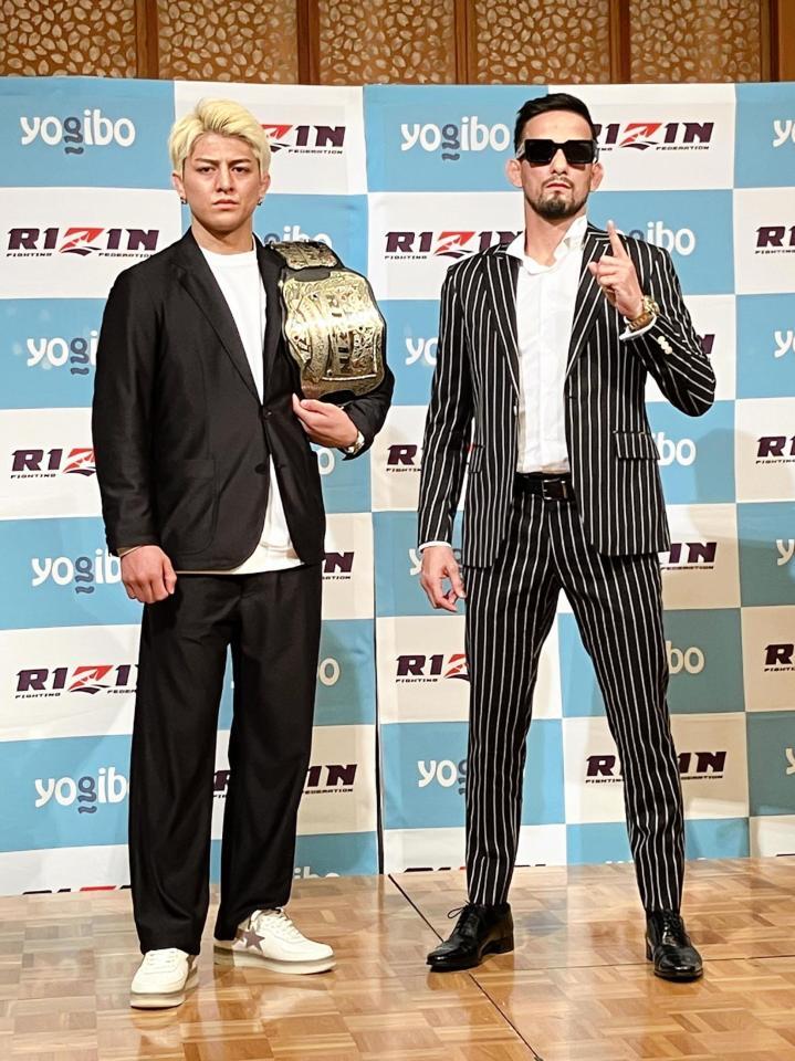 RIZIN大みそか興行 鈴木千裕VSクレベル・コイケの王座戦発表