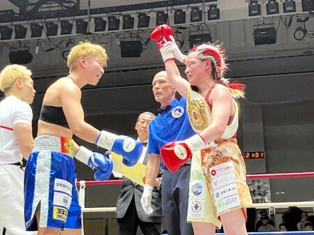 ２大女子日本タイトルマッチは王者の山家、若狭が激しい打ち合い制し防衛　ともに世界挑戦を宣言