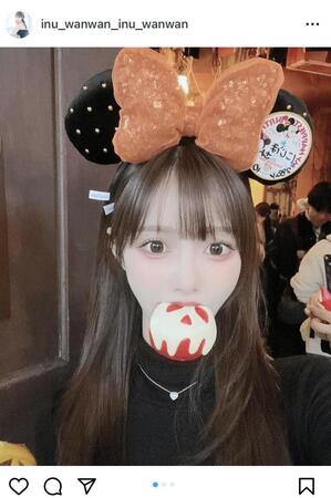 　にじほのインスタグラム＠ｉｎｕ＿ｗａｎｗａｎ＿ｉｎｕ＿ｗａｎｗａｎより
