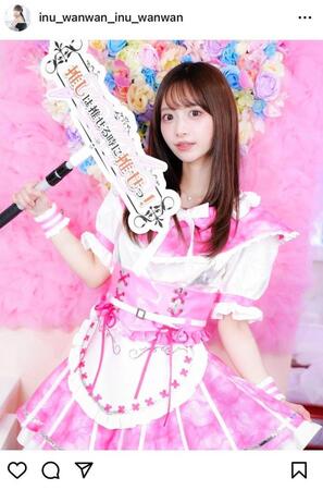　にじほのインスタグラム＠ｉｎｕ＿ｗａｎｗａｎ＿ｉｎｕ＿ｗａｎｗａｎより