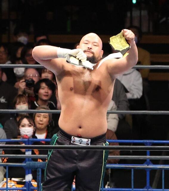 新日本1・4メインの海野翔太をオーカーンが襲撃＆痛烈批判「きれい事