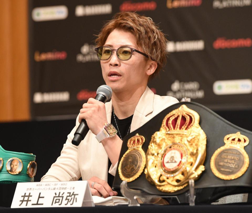急きょ挑戦者変更の井上尚弥「選手によっては対応できない」「25年の