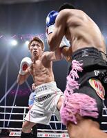 　２回、金芸俊を攻める井上尚弥