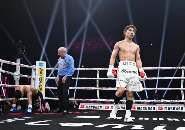 KO負け涙の金芸俊に会場から万雷の拍手 井上尚弥のリング