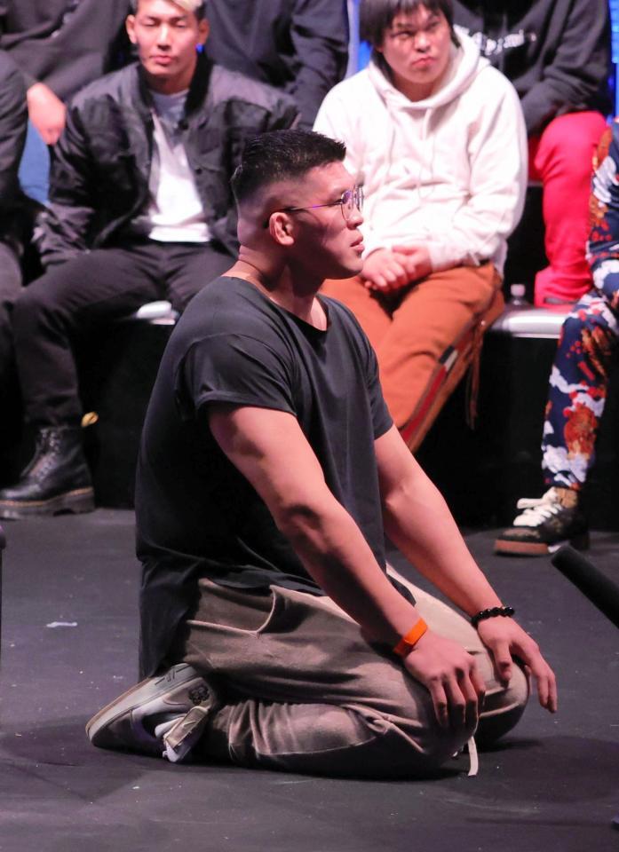 　朝倉未来に謝罪する赤沢幸典