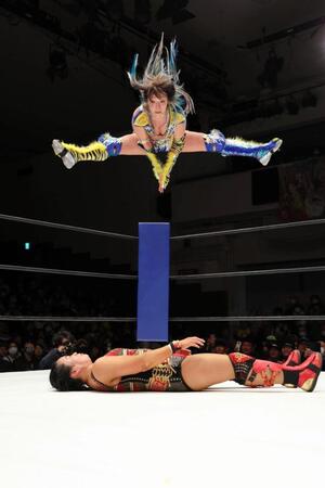 ウナギ・サヤカ、女子プロレス初のワンマッチ興行は超満員！里村明衣子