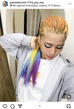 山岡聖怜のインスタグラム＠ｙａｍａｏｋａ．ｓｅｒｉ．１１１３＿ｐｗ＿ｍｇより