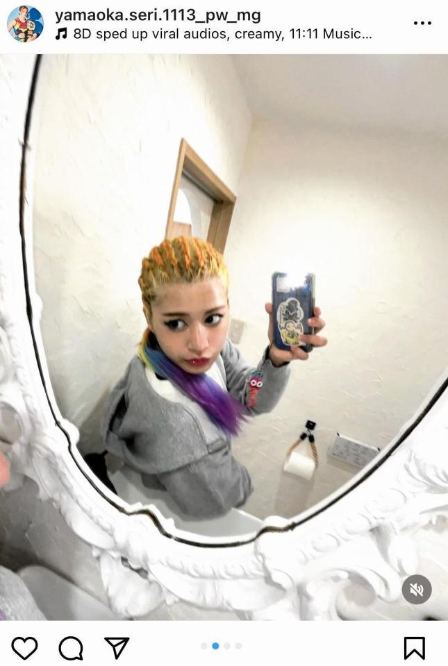 山岡聖怜のインスタグラム＠ｙａｍａｏｋａ．ｓｅｒｉ．１１１３＿ｐｗ＿ｍｇより