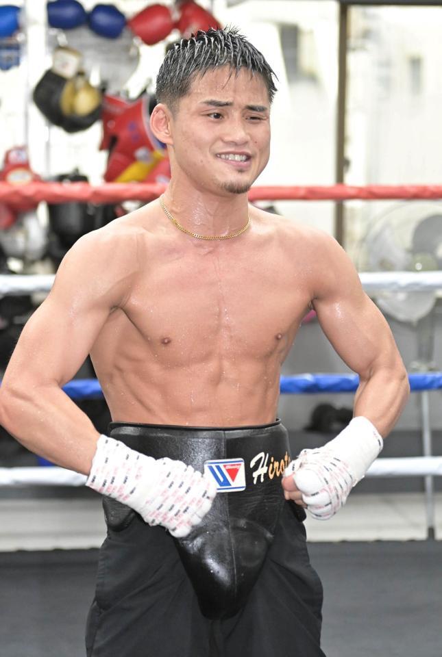 　順調に仕上がっている京口紘人（撮影・持木克友）