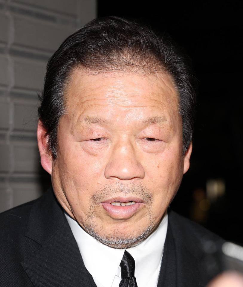 　西村修さんとの思い出を話す藤波辰爾（撮影・佐々木彰尚）