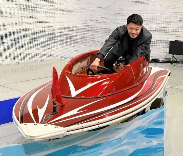 バンタム級王者の中谷潤人がボートレース番組に出演 「小学生の頃から