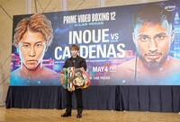 　ラスベガスでの防衛戦へ意気込む井上尚弥（撮影・佐々木彰尚）