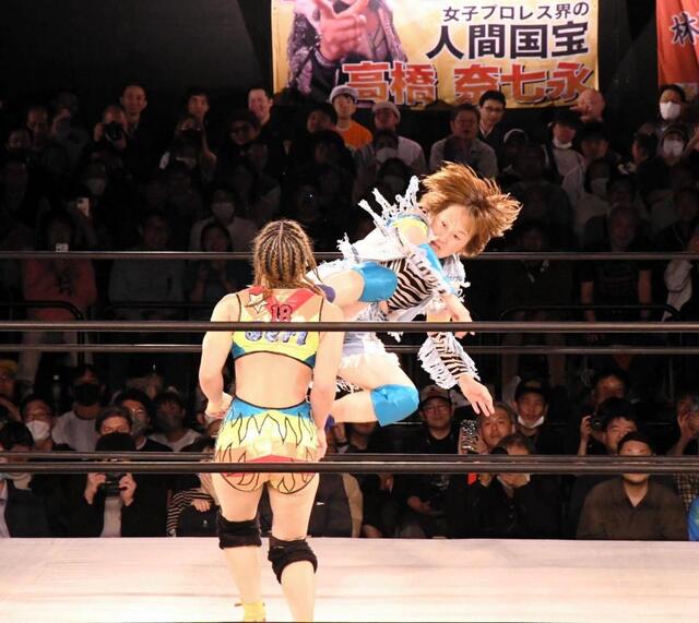 一夜限り復帰の“天才”中西百重、若手をあえて叱咤「命懸けて戦って