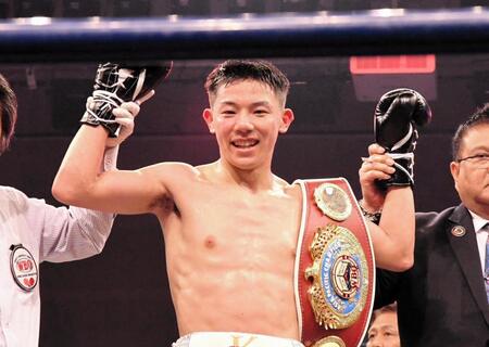 　ＷＢＯアジア・パシフィック・スーパーフェザー級王座に返り咲いた渡辺海