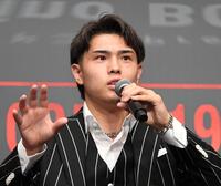 　「勝算はあります」と力強く語る佐々木尽（撮影・佐藤厚）