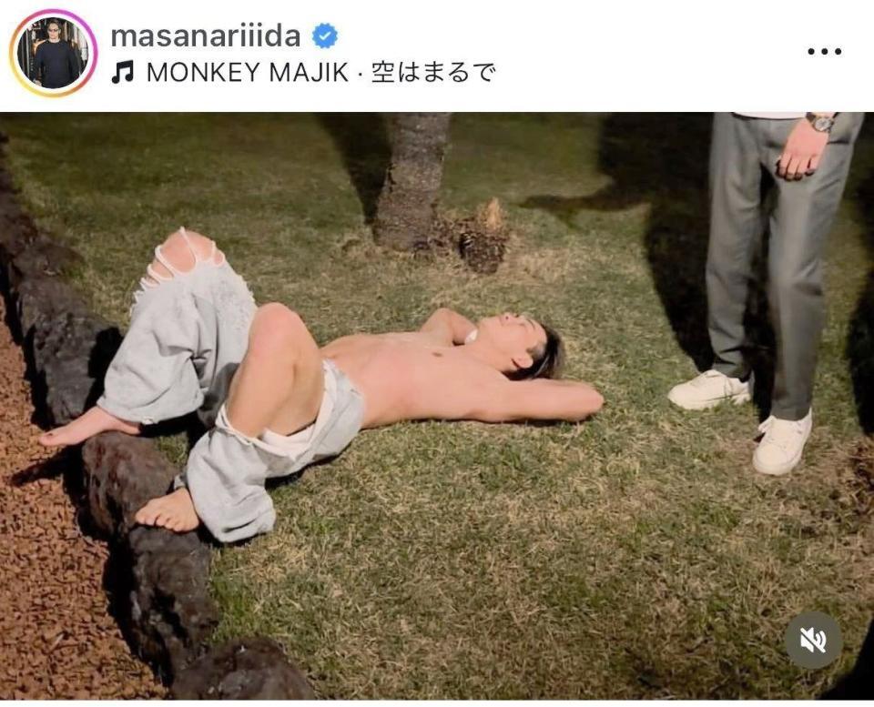 　飯田将成のインスタグラム＠ｍａｓａｎａｒｉｉｉｄａより