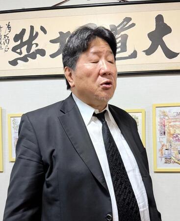 　新間寿さんの通夜に参列した前田日明