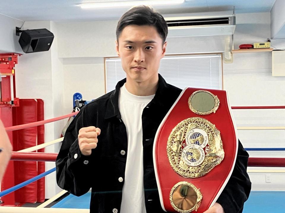 　中谷戦へ自信を見せるＩＢＦバンタム級王者の西田凌佑